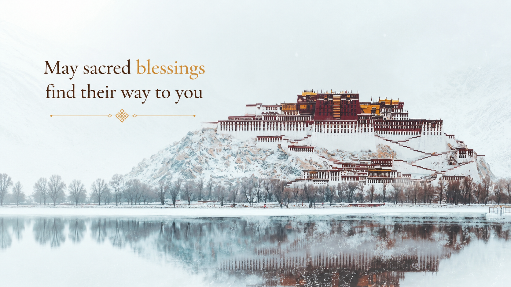 Himalayan monastery landscape